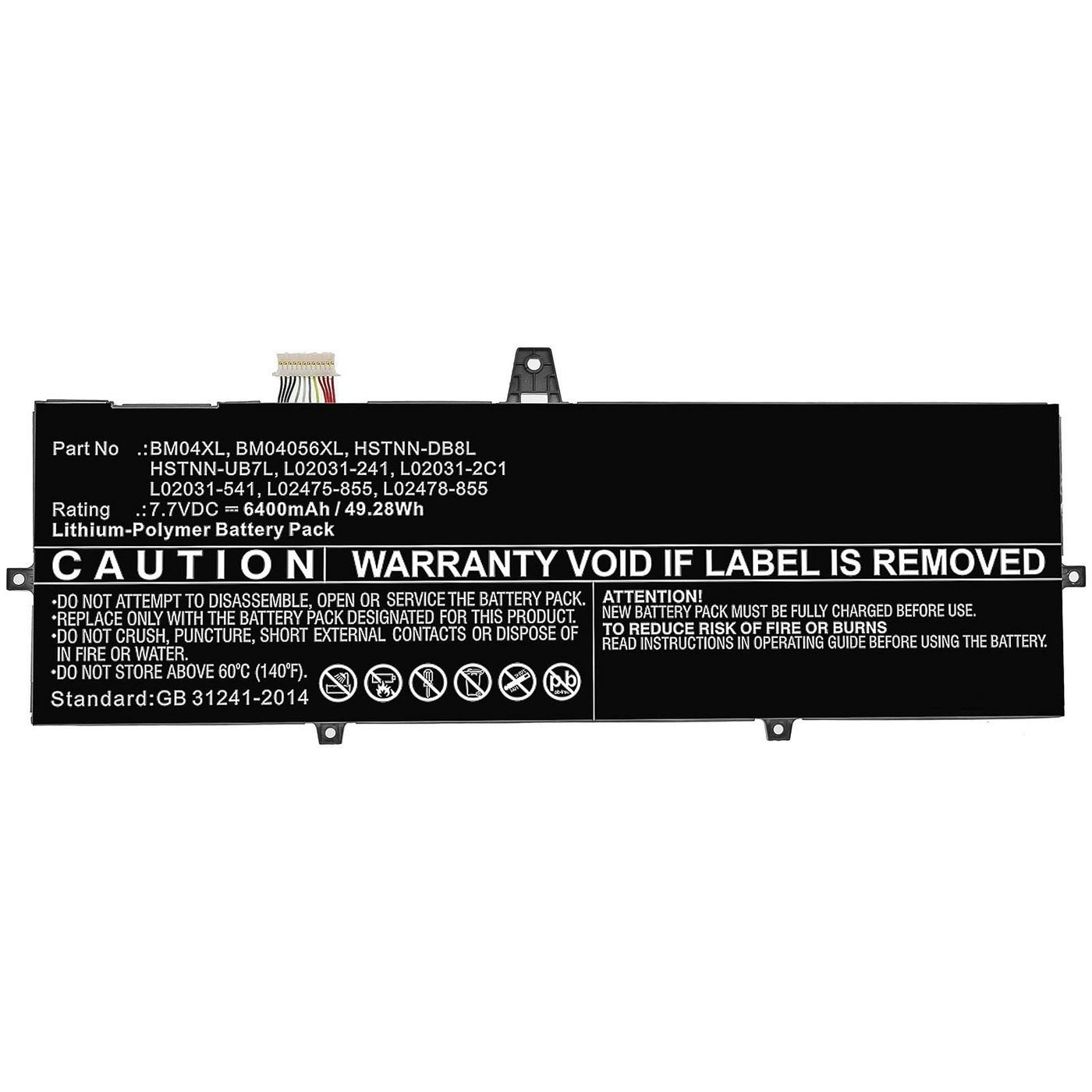 EAN 5704174371960 - CoreParts MBXHP-BA0231 refacción para laptop Batería imagen 1