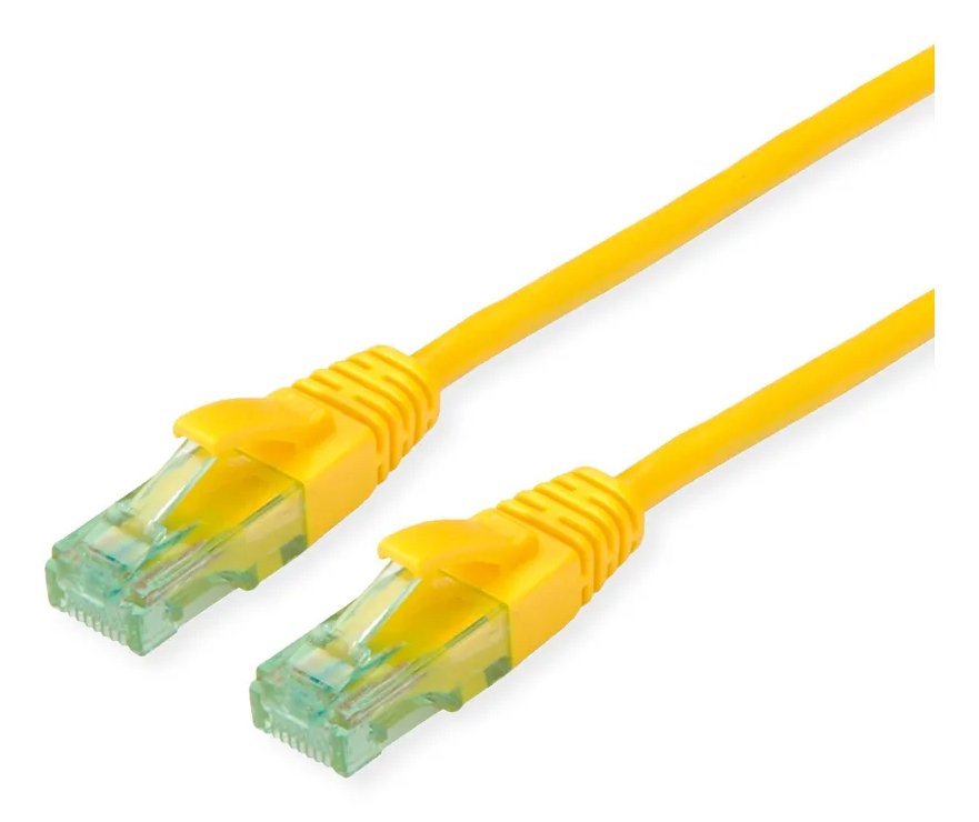 Roline Rm Cable De Red Cat.6a Utp, Gelb, 10 M