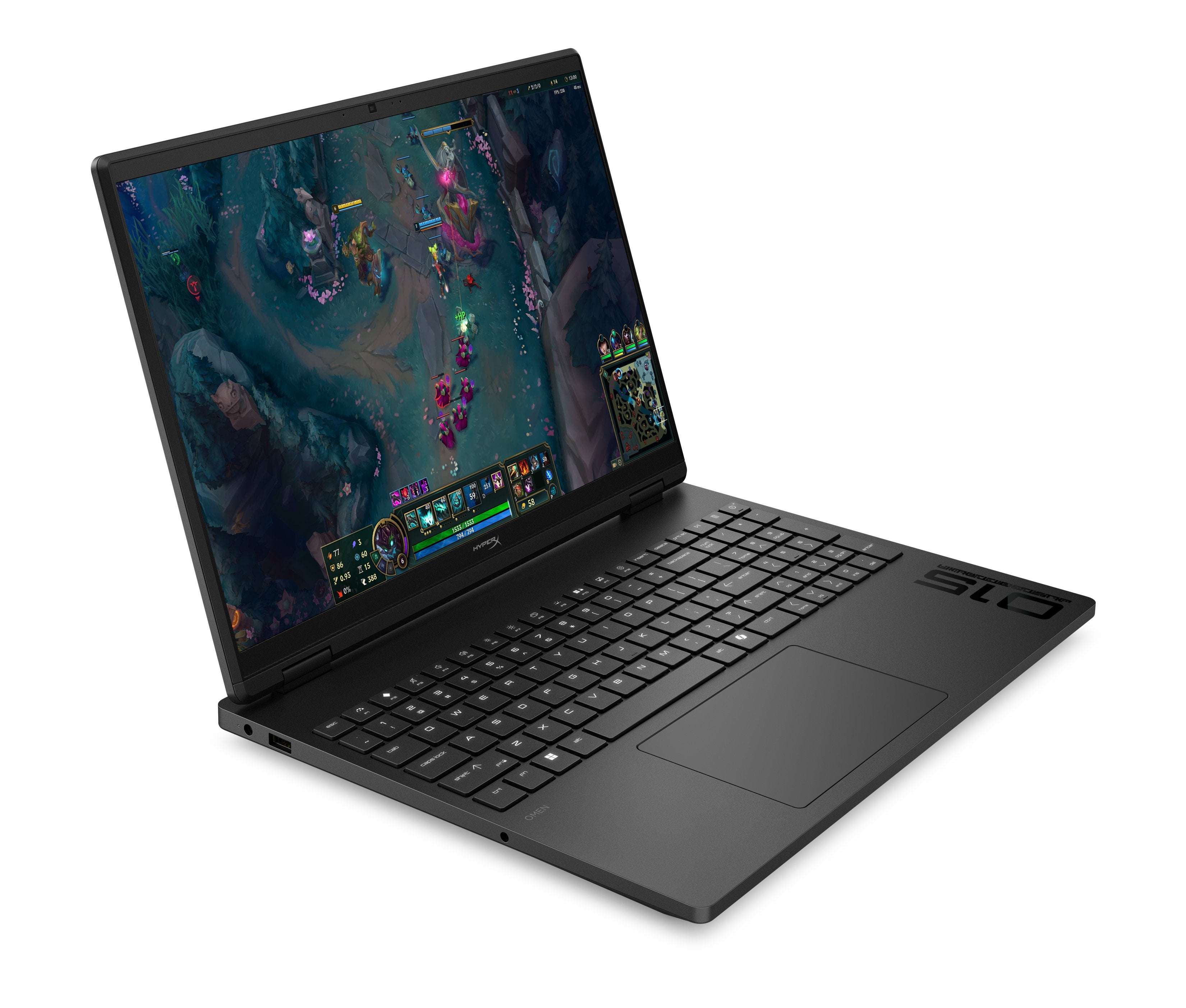 EAN 0821844742709 - HP HyperX OMEN 15 inch Gaming Laptop PC 15-gb0017ns AMD Ryzen™ 5 38,9 cm (15.3") 2K 16 GB DDR5-SDRAM NVID imagen 2