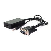 Value Adaptercable Vga+Audio Zu Hdmi, 0