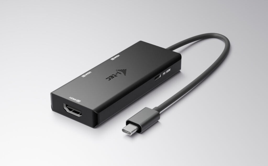 I-Tec Usb-C Triple 4k Hdmi Video Adapter 3x Hdmi 4k 60hz Pd 100w