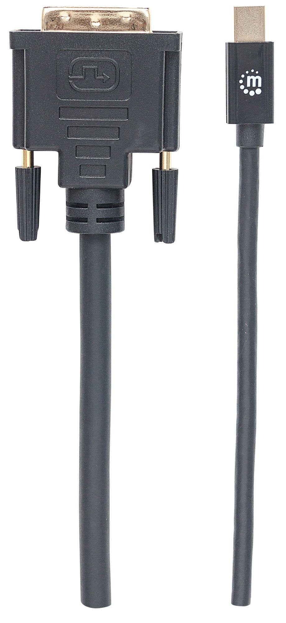 Manhattan Cable Mini Displayport 1.2a A Dvi-D 24+1 Macho, 1.8 M  Negro