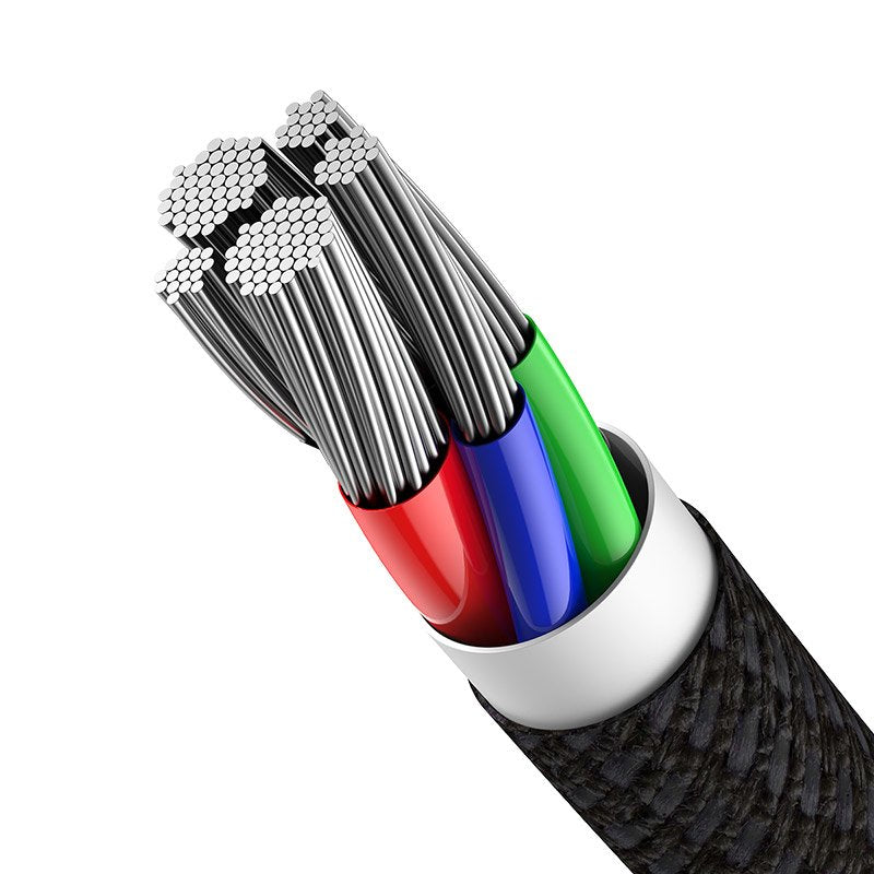 Baseus Catlgd-A01 Cable De Conector Lightning 2 M Negro