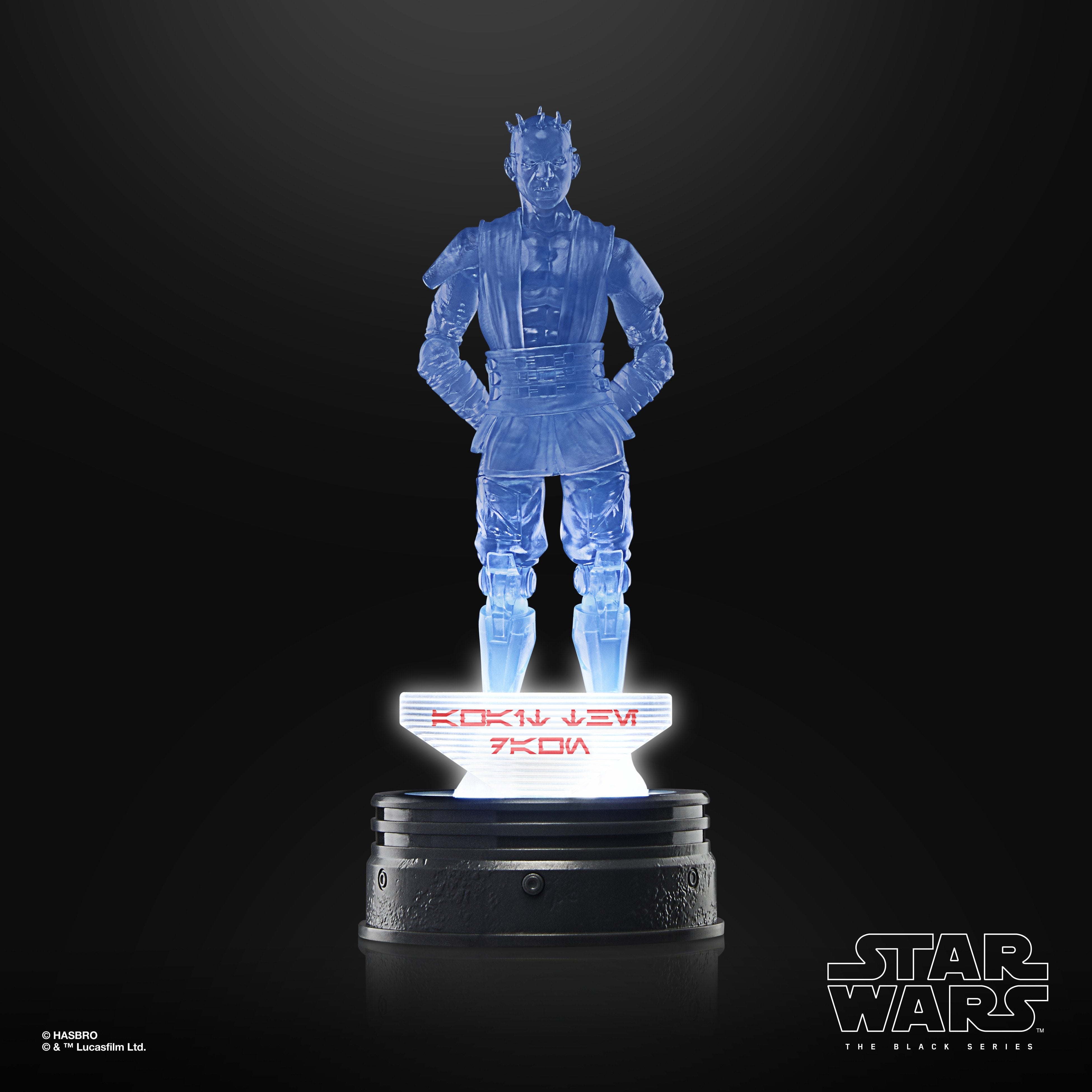 Figura Hasbro Star Wars The Black Series Holocomm Collection Darth Maul