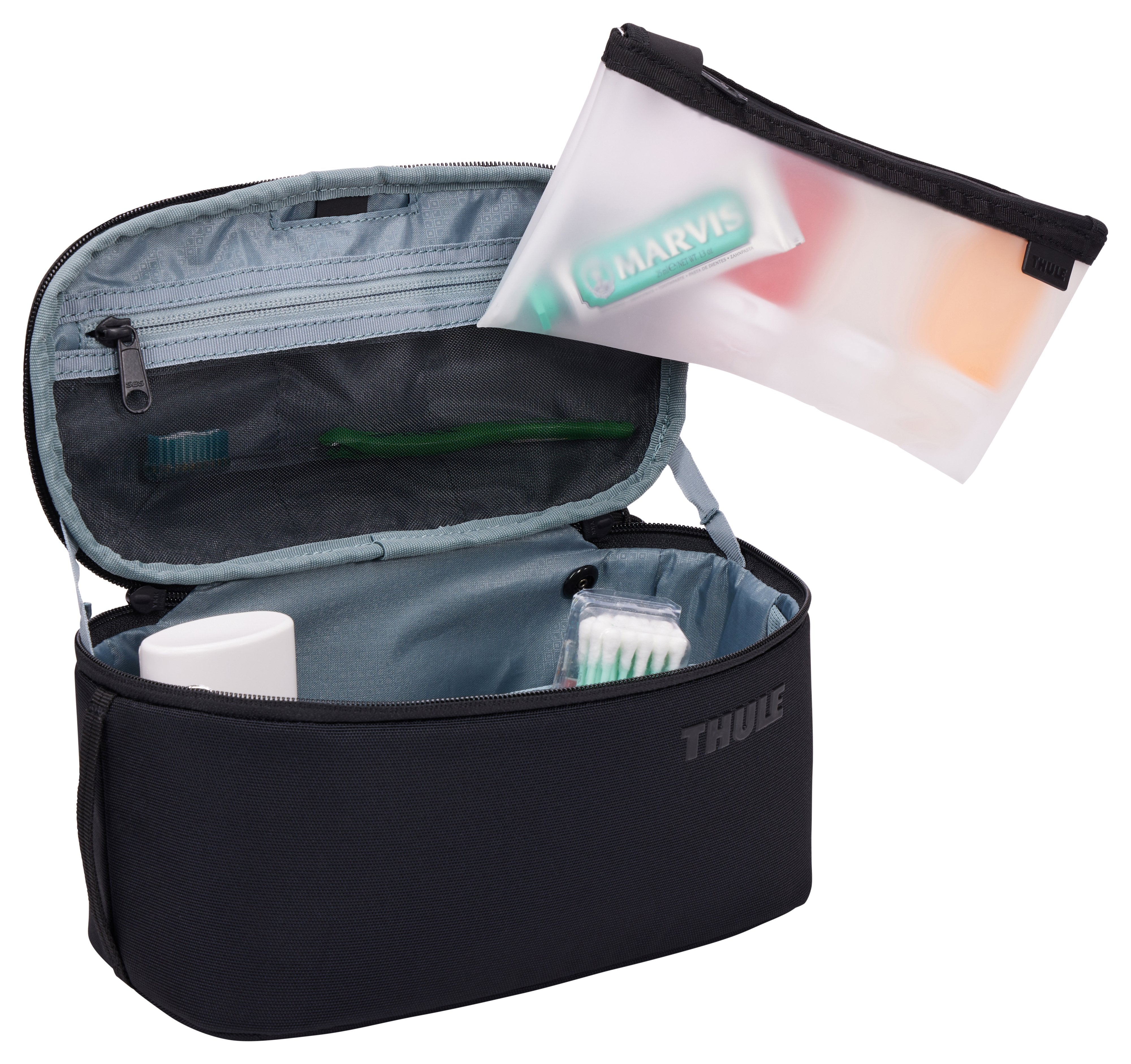 Thule Subterra 2 Tstb404 Black Bolsa De Aseo Poliéster, Termoplástico De Poliuretano (Tpu) Negro
