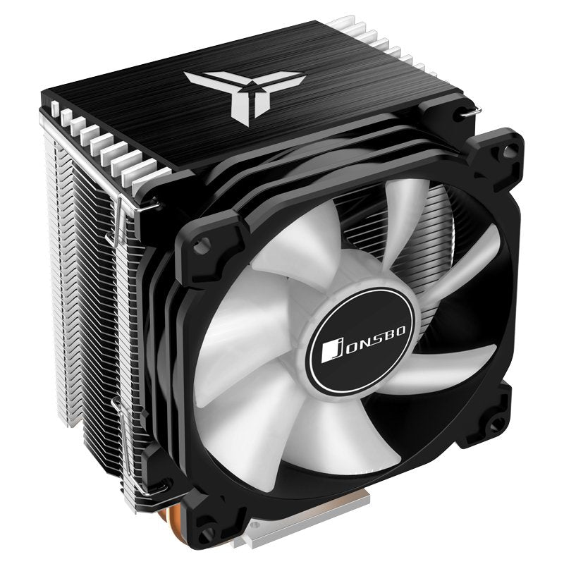 K Jonsbo Cr-1400 Cpu Disipador, Argb - 92mm, Negro