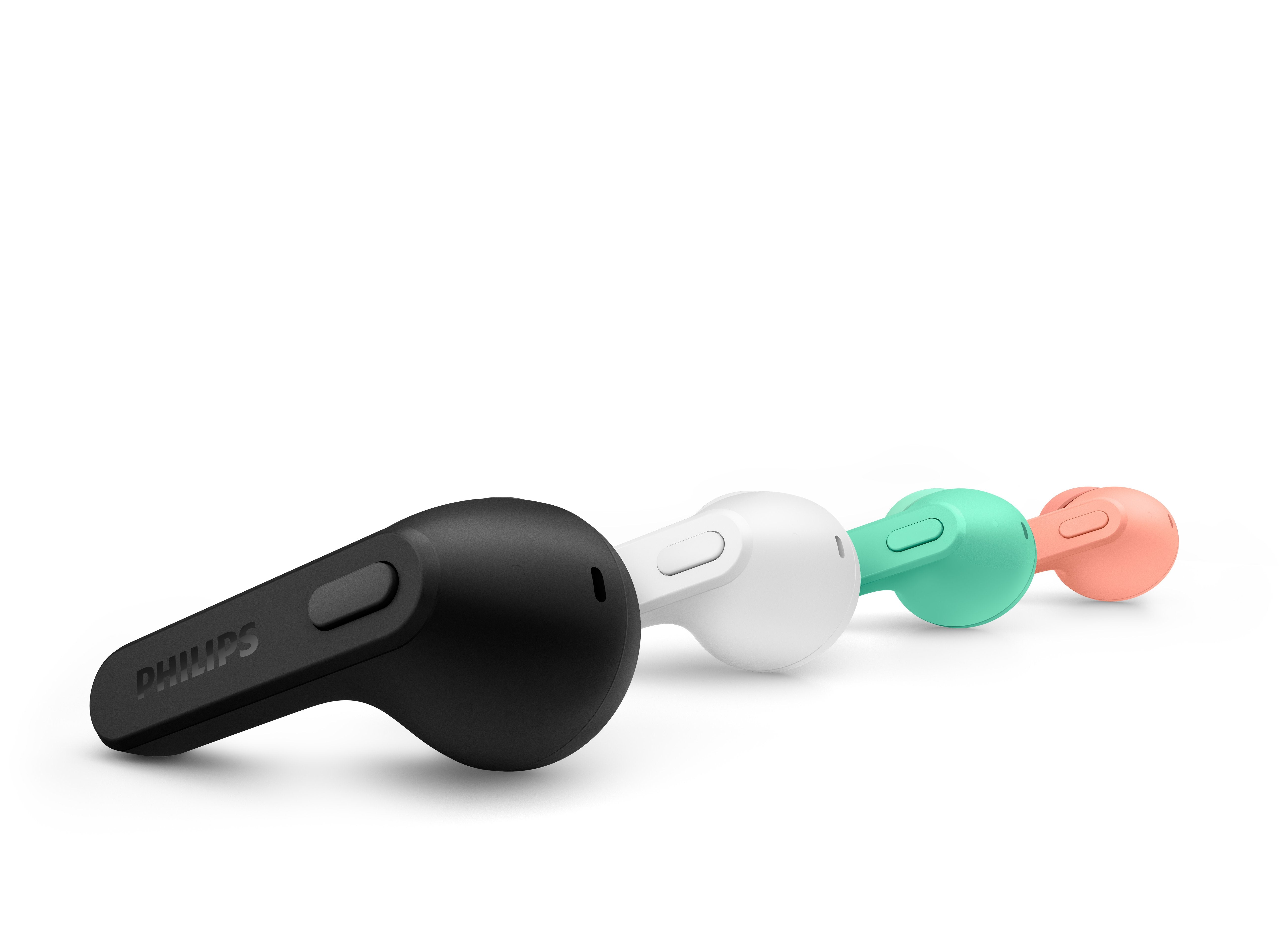 Auriculares Bluetooth Philips Tat2206gr/00 Green Ipx4 Estuche De Carga