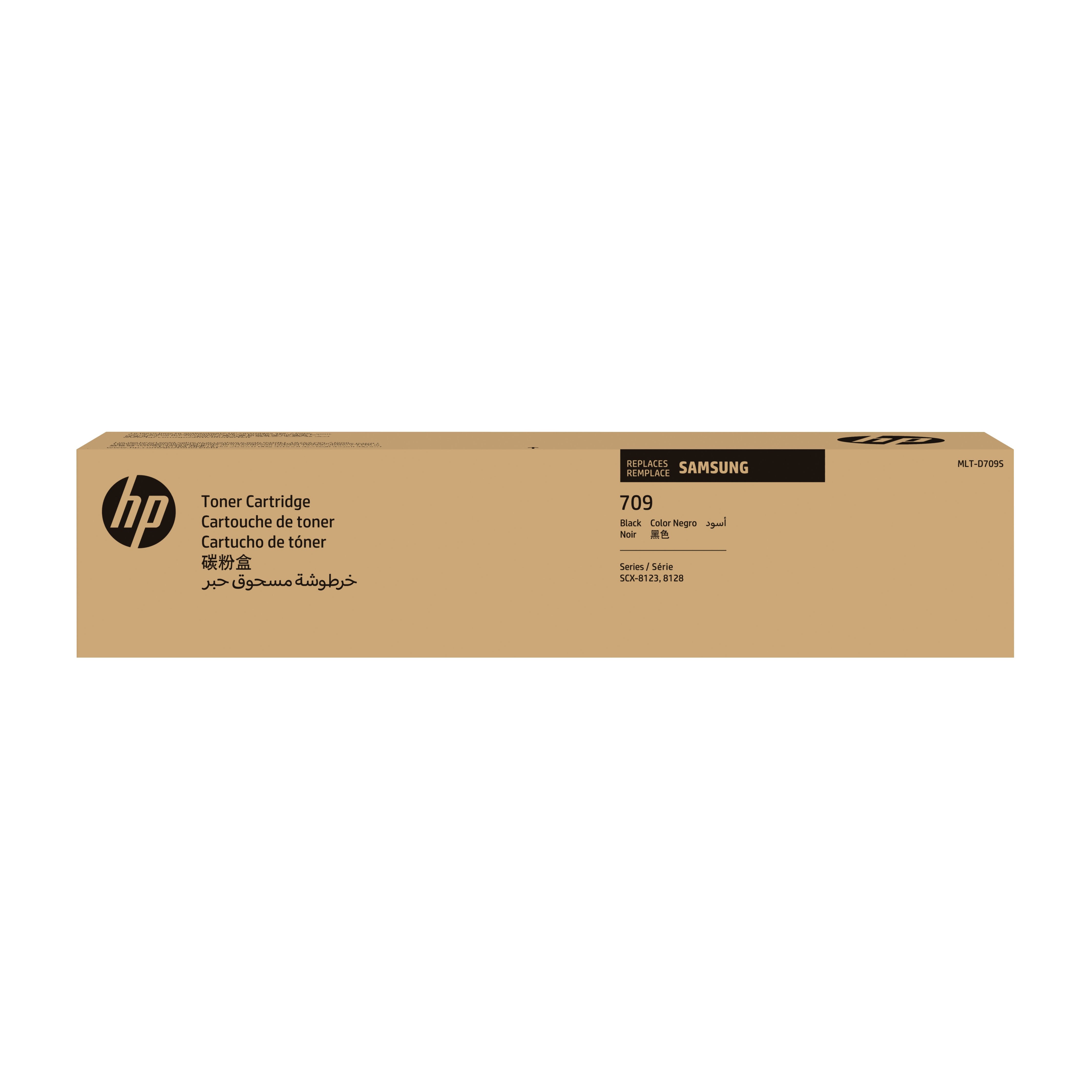 EAN 0191628461868 - Samsung MLT-D709S Black Original Toner Cartridge cartucho de tóner 1 pieza(s) imagen 1