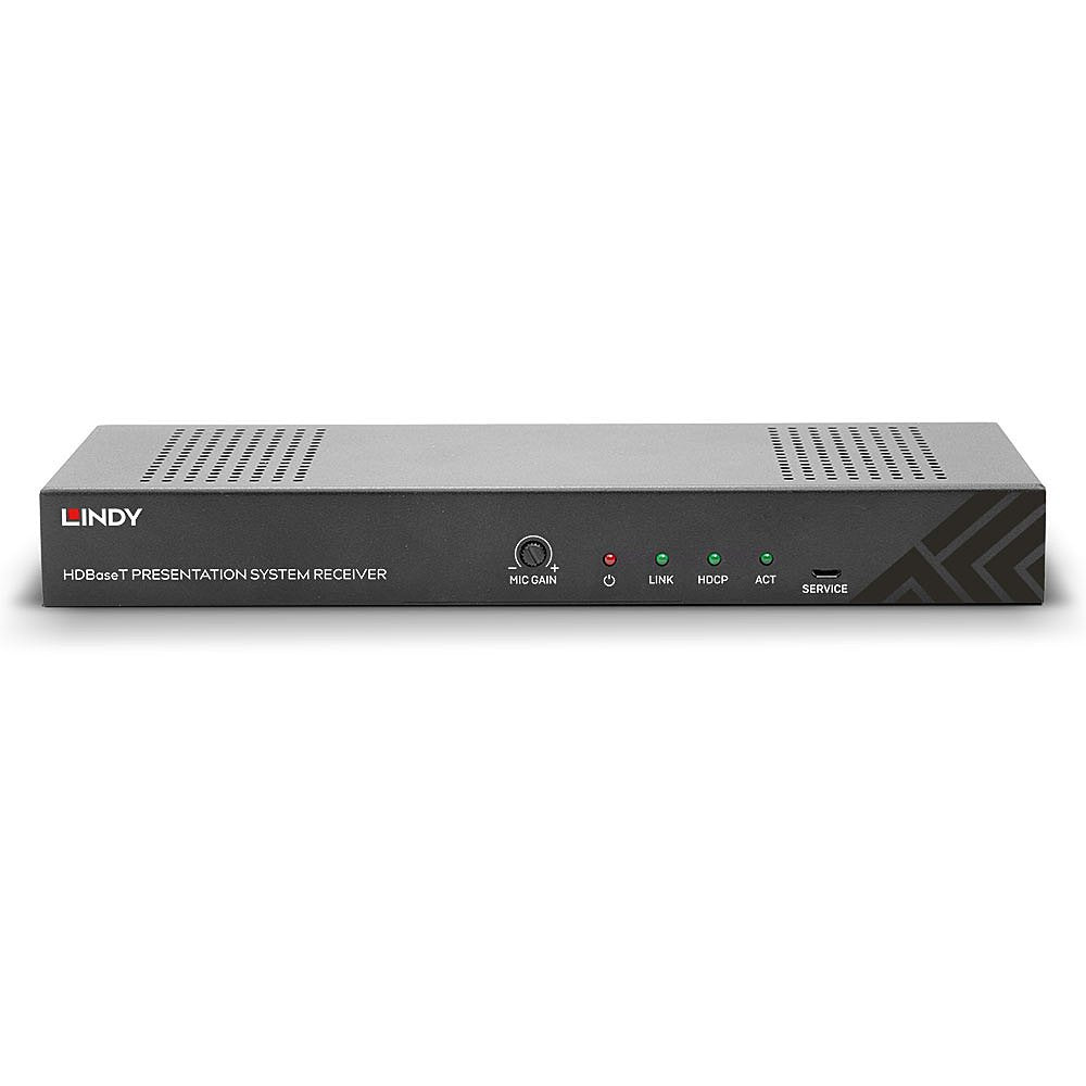 Lindy 38288 Extensor Audio/Video Transmisor Y Receptor De Señales Av Negro, Blanco