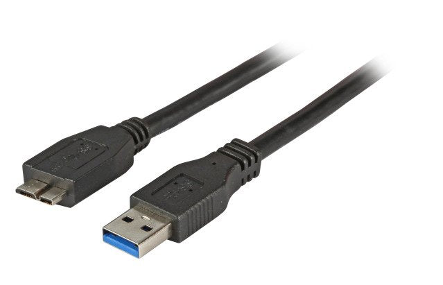 Efb Usb3.0 Anschlusscable Typ A Stecker Auf Typ Micro B Stecker Classic Schwarz 1m