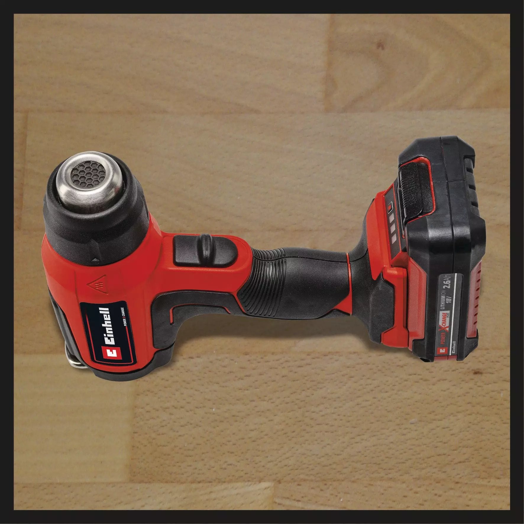 EAN 4006825647730 - Einhell TE-HA 18 Li Pistola de aire caliente 200 l/min 550 °C Negro, Rojo imagen 10