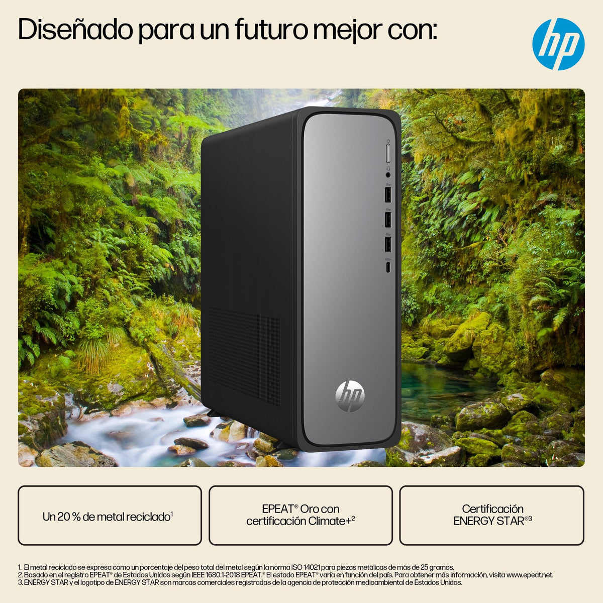 Pc Sobremesa Hp Omnidesk Slim S03 0027ns Intel Core I5 13400 8 Gb Ram 512 Gb Ssd Windows 11 Home Plata