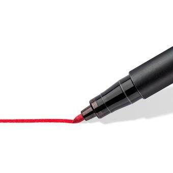Rotulador Permanente Lumocolor Punta 1mm 317 Estuche Cuatro Unidades Staedtler