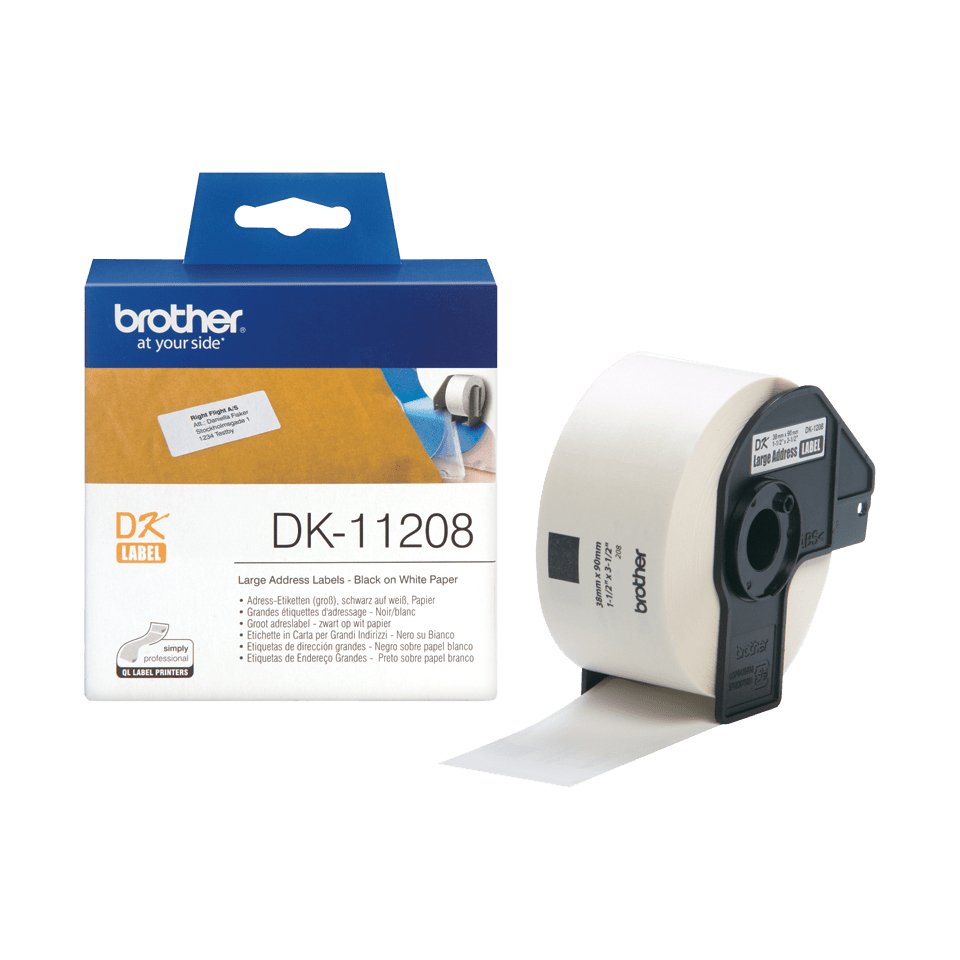 Rollo De Etiquetas Original Brother Dk-11208