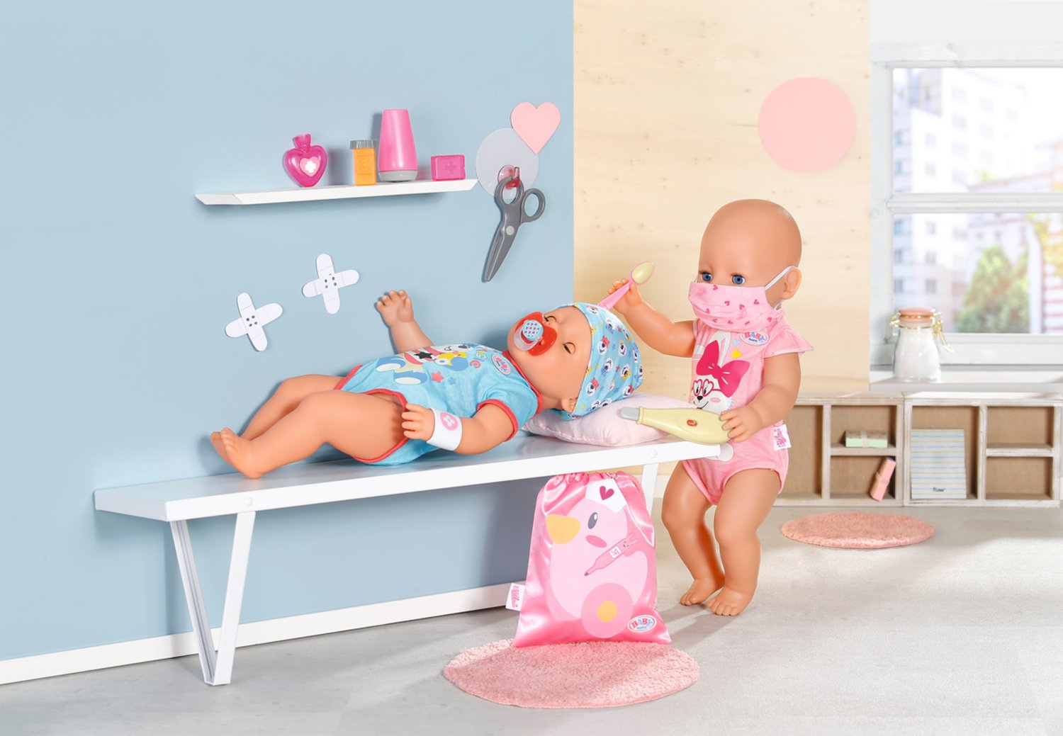 Zapf Creation Baby Born Ehbo-Set Estuche De Juego De Muñeca 834091