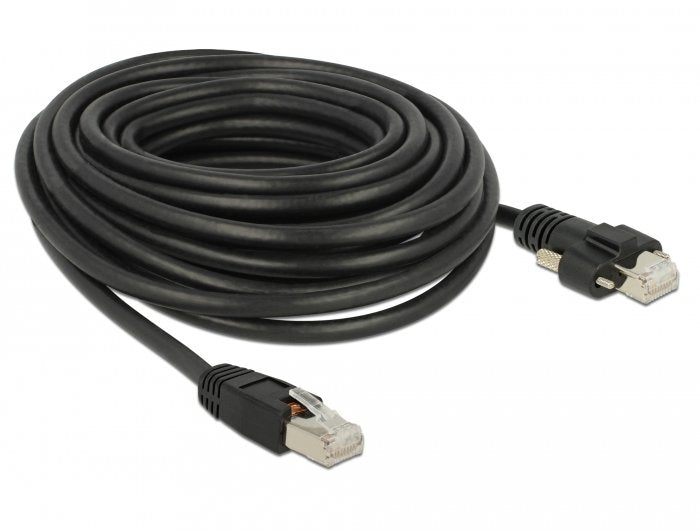 EAN 4043619856725 - DeLOCK 85672 cable de red Negro 10 m Cat6 S/FTP (S-STP) imagen 1