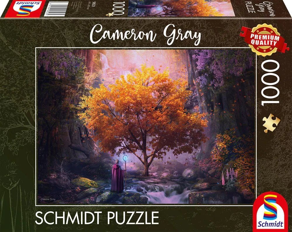 Puzzle  Schmidt Spiele Cameron Gray: Waldeszauber, 58523