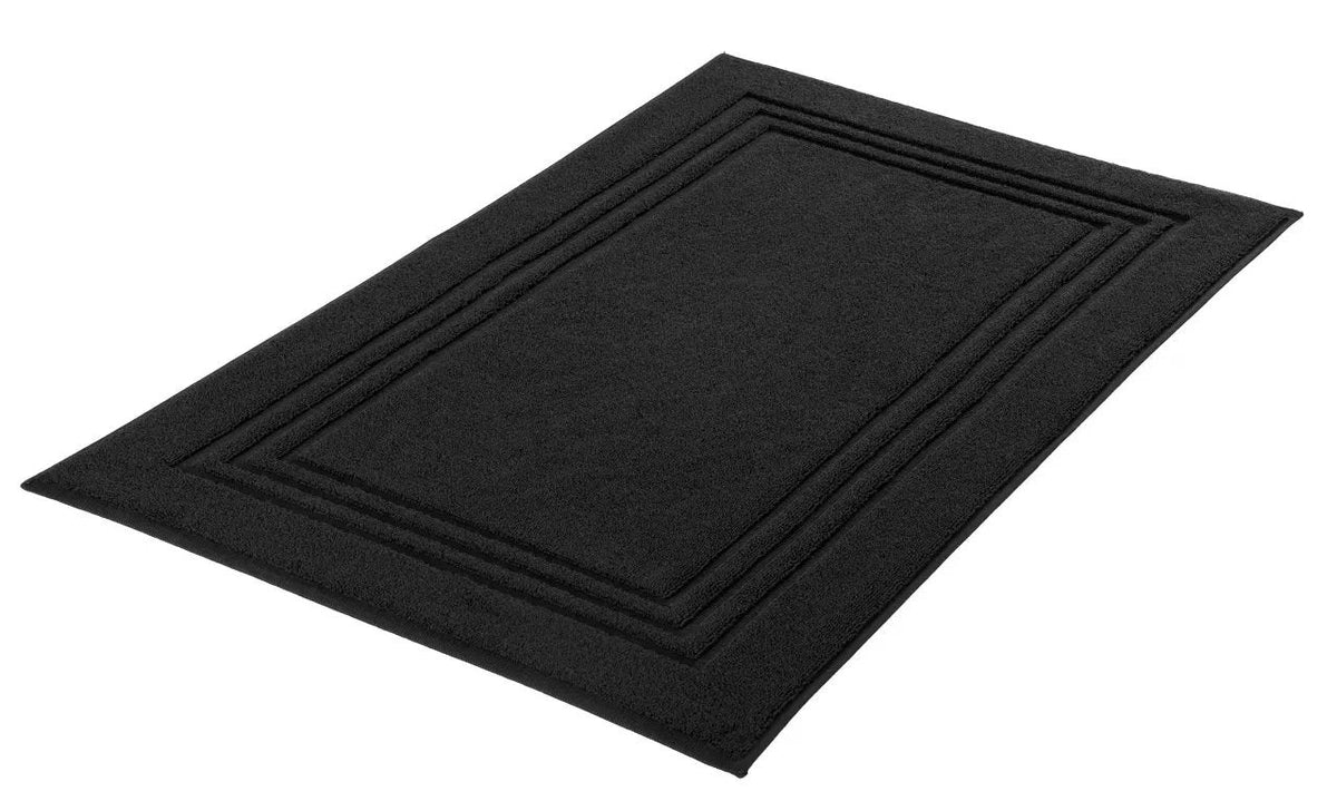 Alfombra  Frotte Lodge 50x80 Negro Kleine Wolke