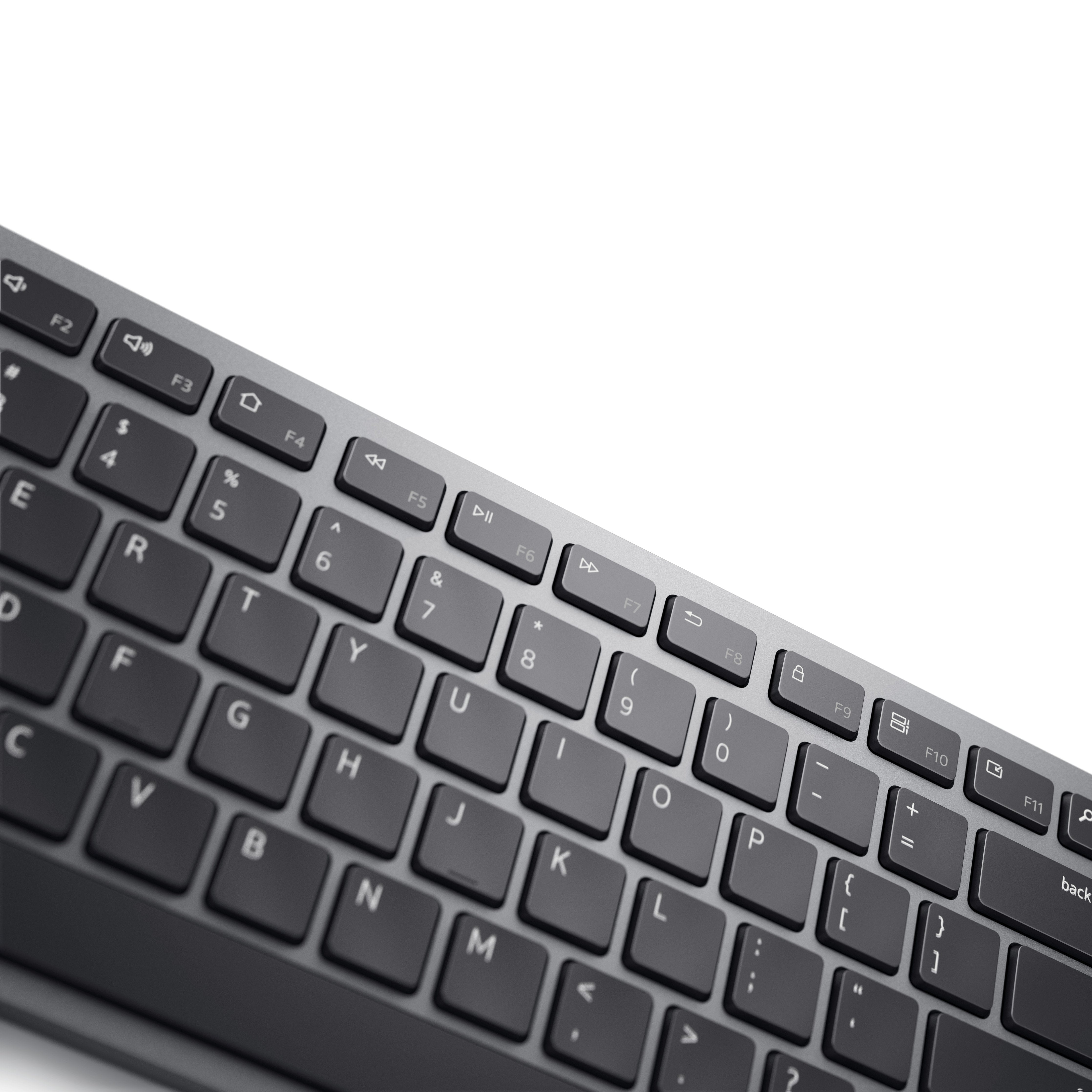 Teclado (Ingles) Dell Kb700 Bluetooth Qwerty Kb700  Internacional De Ee.Uu. Gris