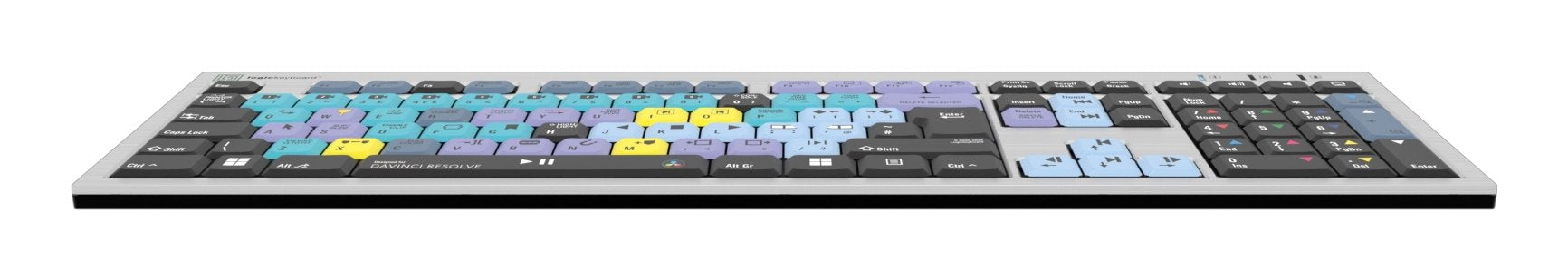 EAN 5707795021672 - Logickeyboard LKB-RESC-AJPU teclado Oficina USB QWERTZ Alemán Plata imagen 4