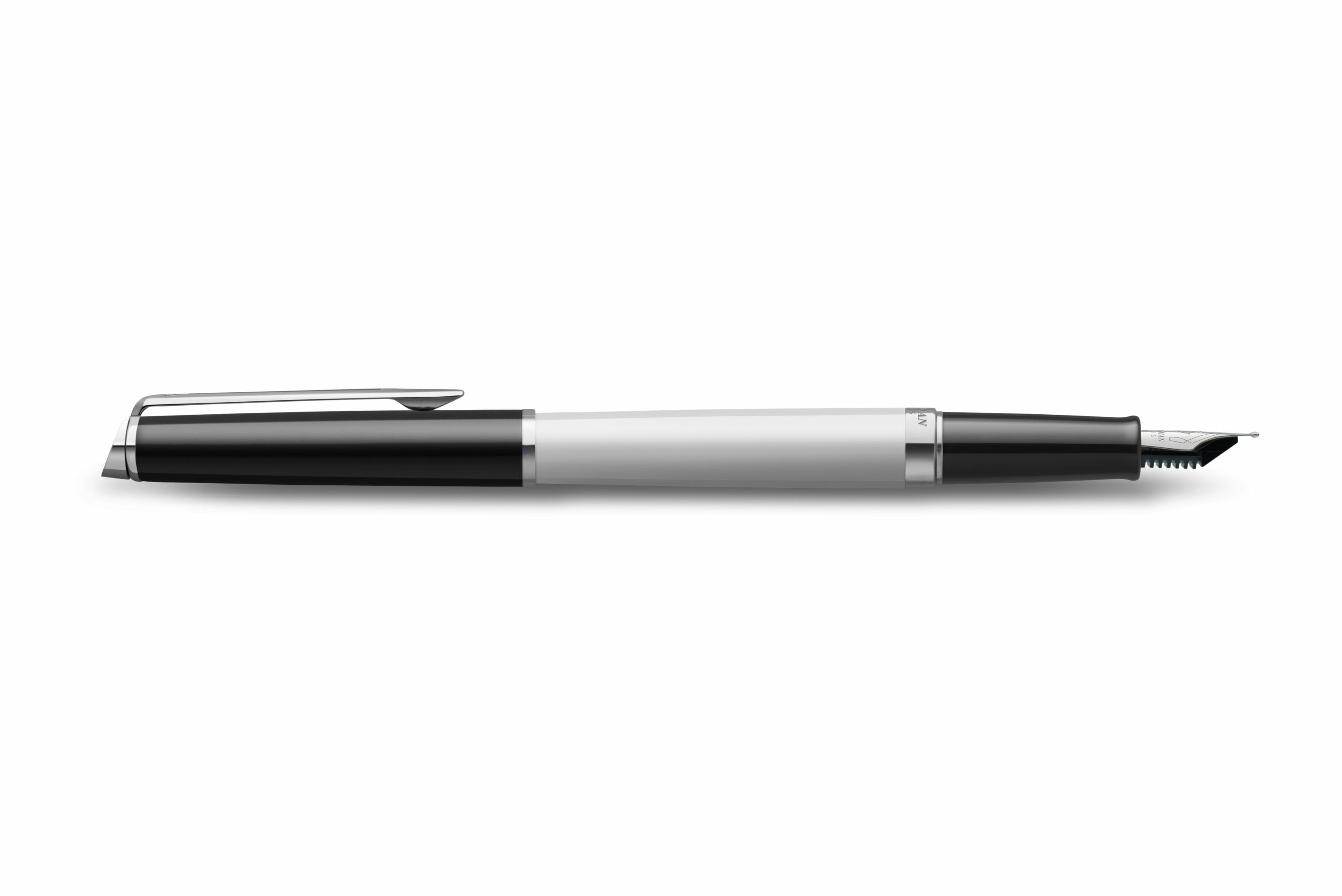 Waterman 2202843 Pluma Estilográfica Negro, Blanco 1 Pieza(S)