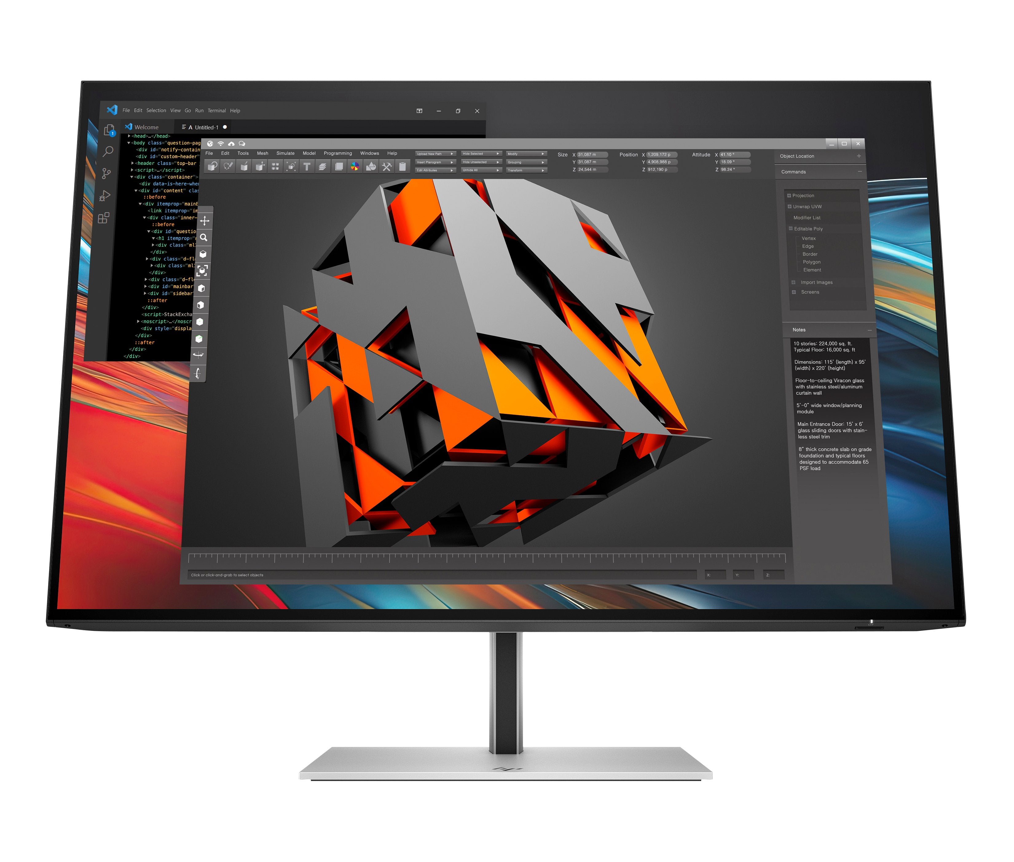 EAN 5715063476215 - HP Series 7 Pro 724pn pantalla para PC 61 cm (24") 1920 x 1200 Pixeles LCD Plata imagen 1