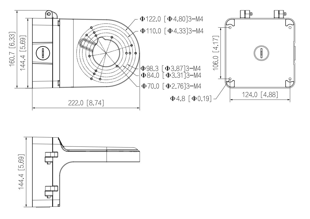 Dahua Dh-Pfb206w Wall Mount Bracket