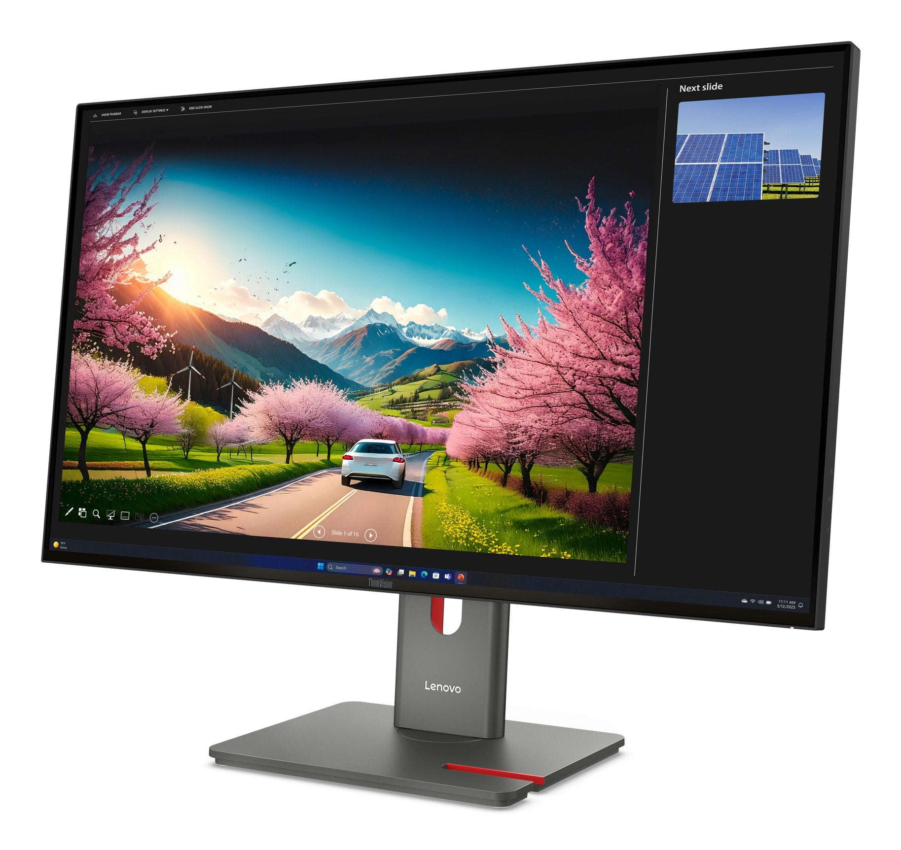 EAN 0198156727909 - Lenovo ThinkVision P32UD-40 pantalla para PC 80 cm (31.5") 3840 x 2160 Pixeles 4K Ultra HD LCD Negro imagen 3