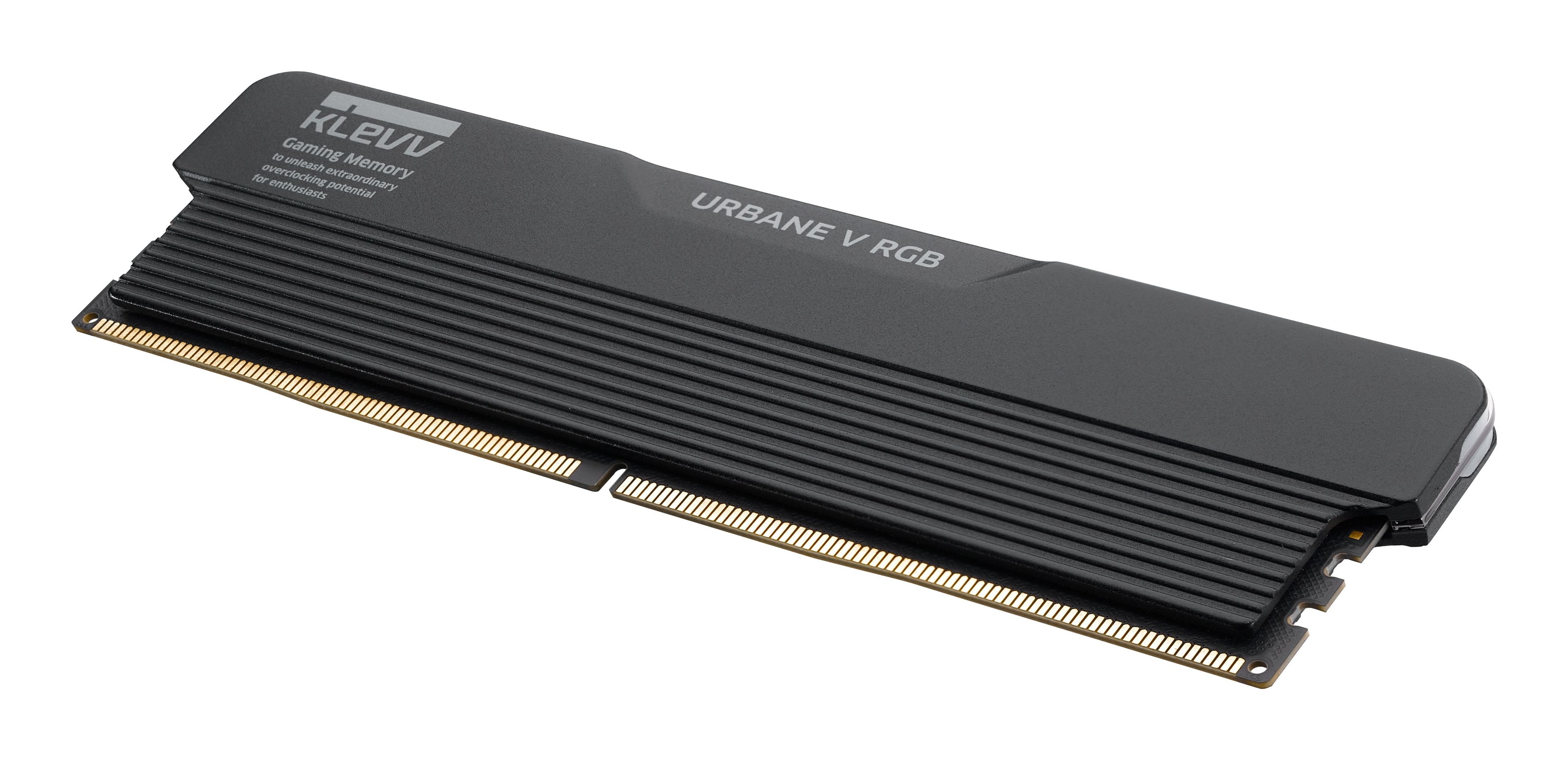 32gb Klevv (16gbx2) Urban V Rgb 6000 Cl28 Negro