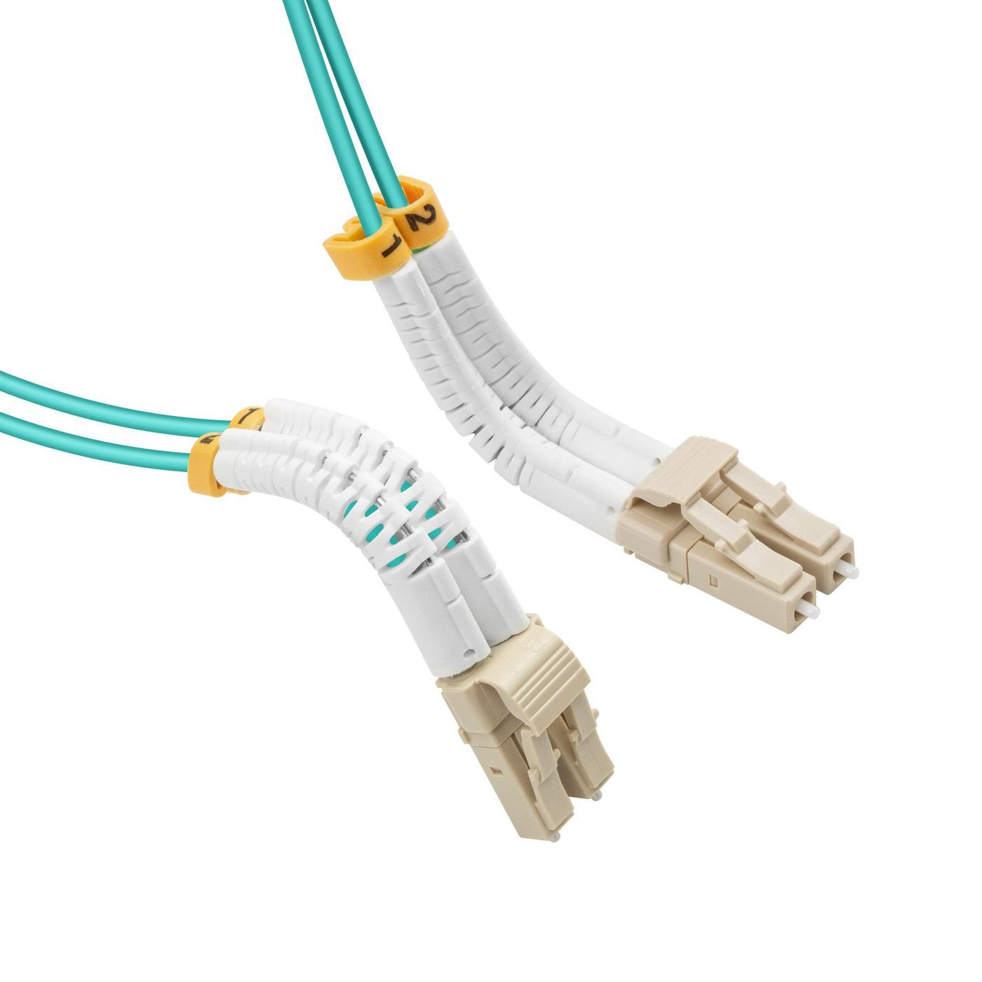 EAN 5715063505892 - Lanview LVO231205-FLEX Cable de fibra óptica e InfiniBand 5 m LC LC/LC Color aguamarina imagen 2