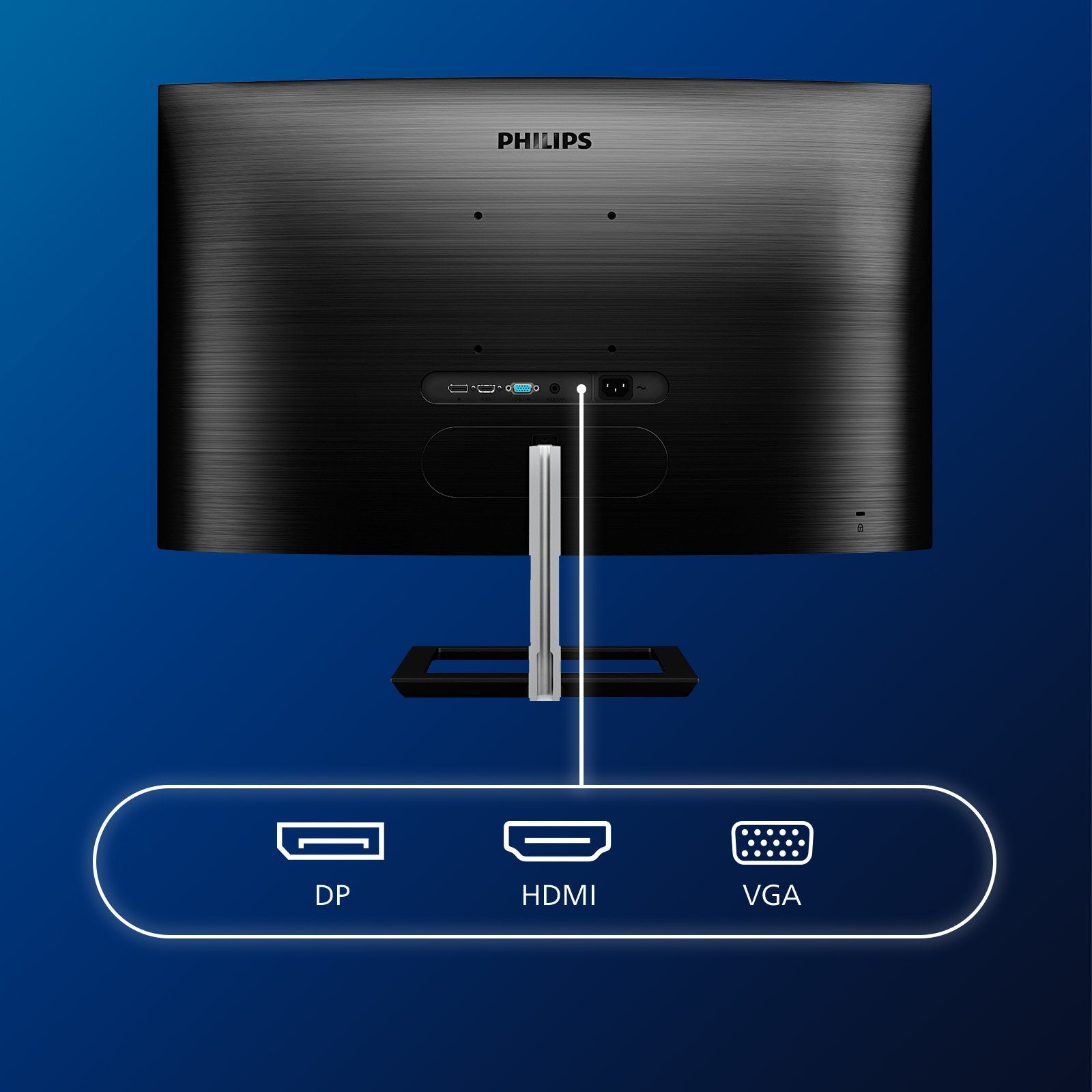 EAN 8712581758479 - Philips E Line 322E1C/00 LED display 80 cm (31.5") 1920 x 1080 Pixeles Full HD LCD Negro imagen 2