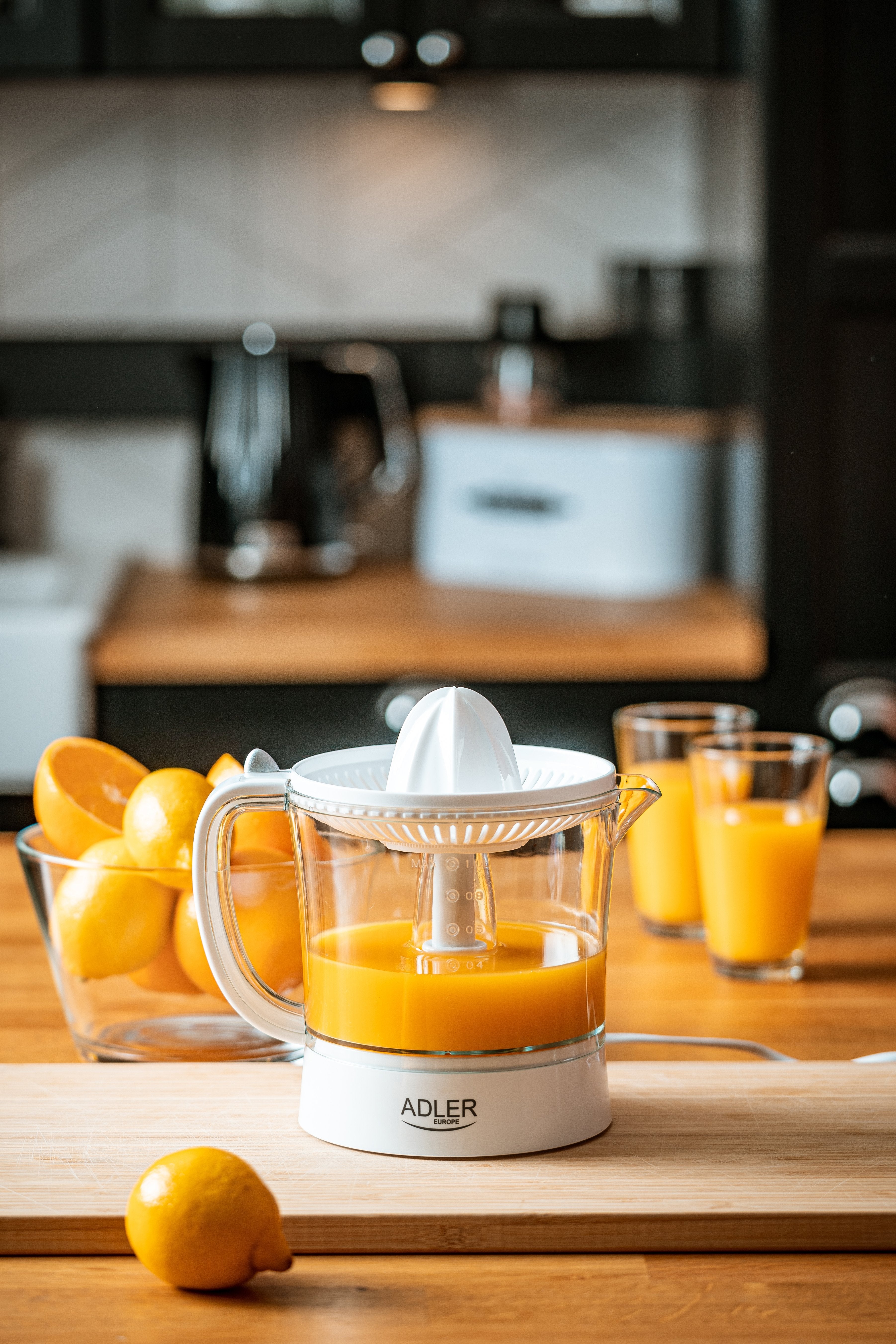 Exprimidor Adler Citrus Juicer Ad 4009 Blanco 40w