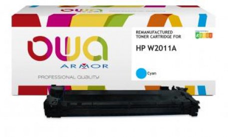 Owa Toner Compatible Con Hp W2011a Cyan (13.000 S.)