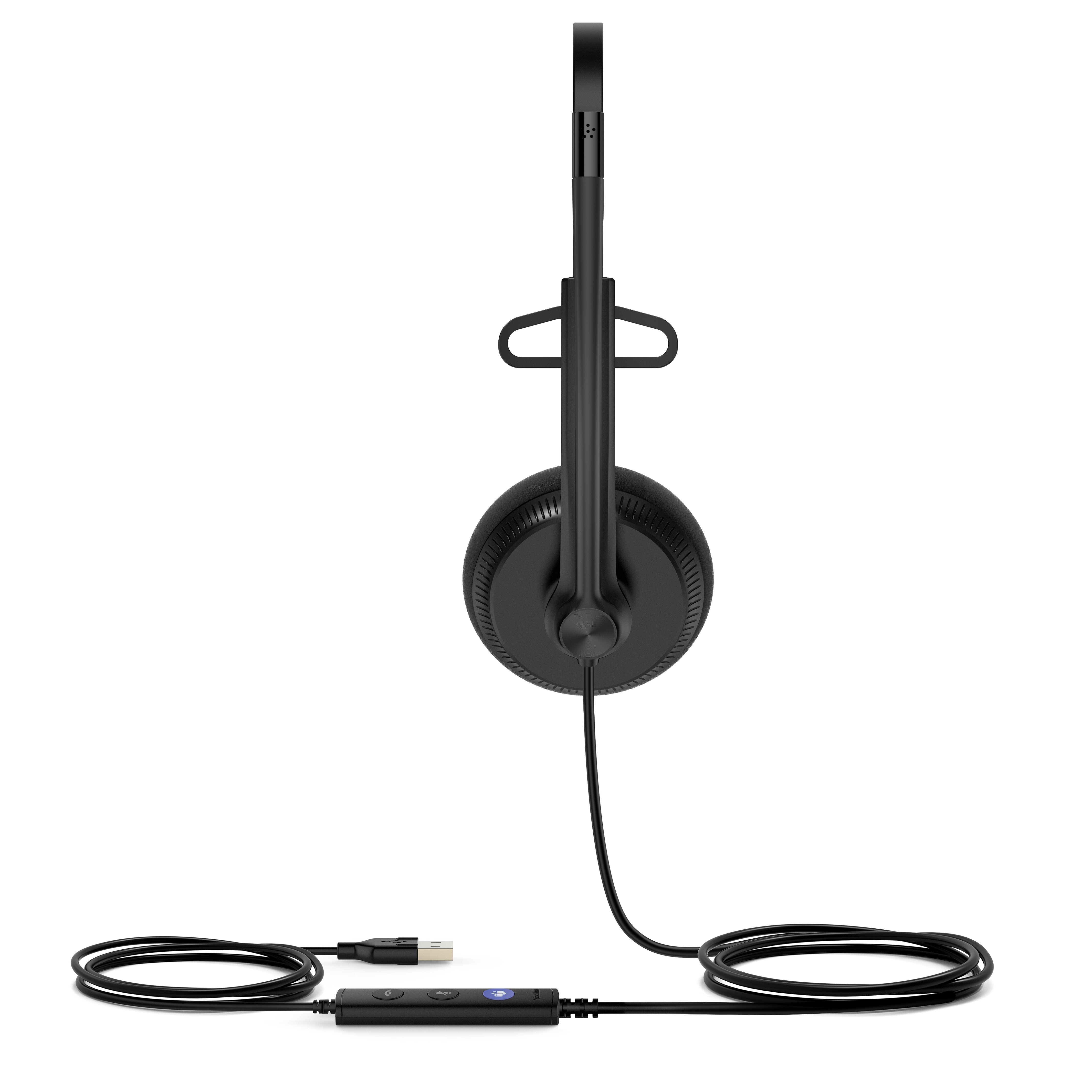 Auriculares Yealink Uh34 Lite Mono Teams Alámbrico  Usb Tipo A Negro
