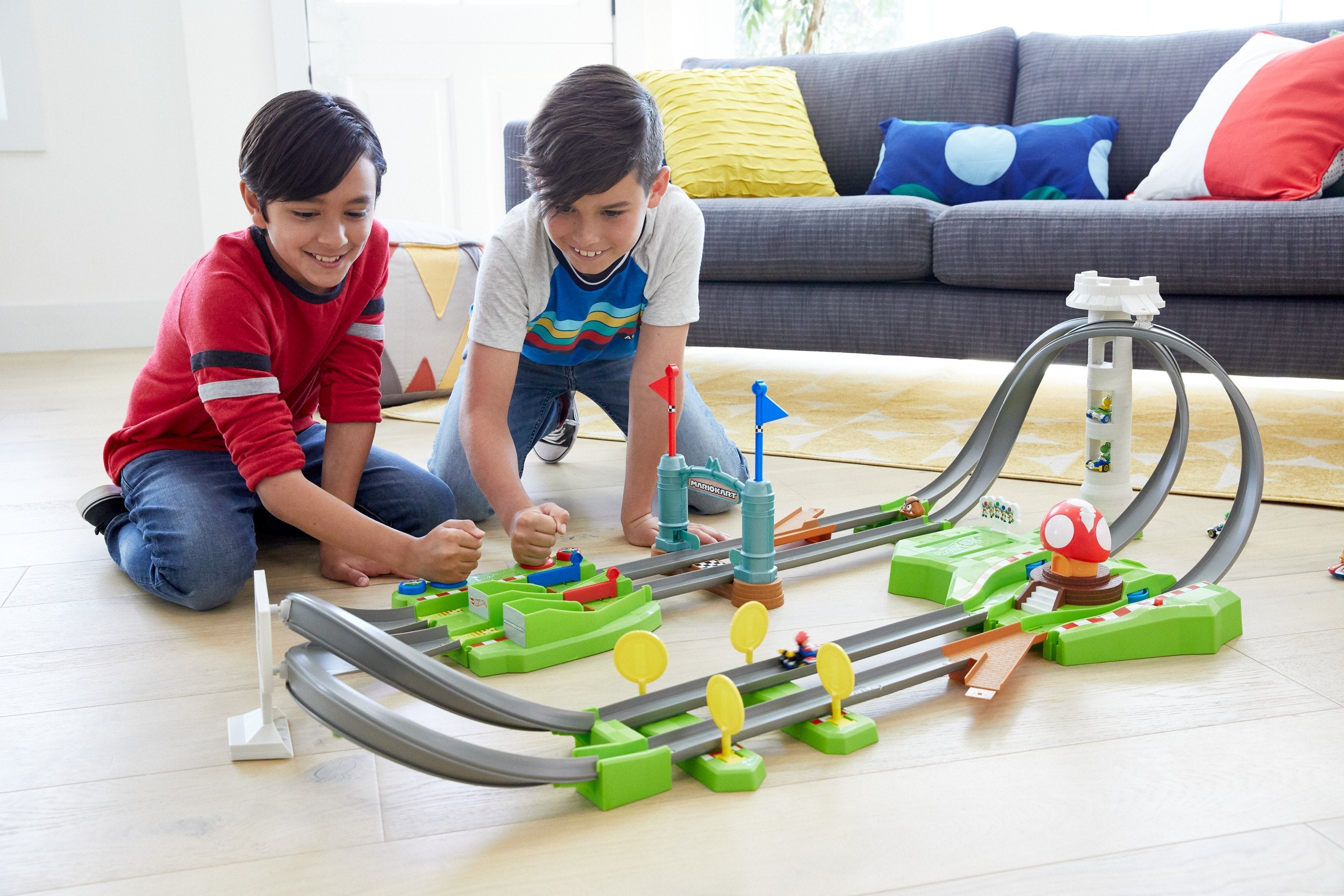 Circuito Coches Mattel Hot Wheels Mario Kart