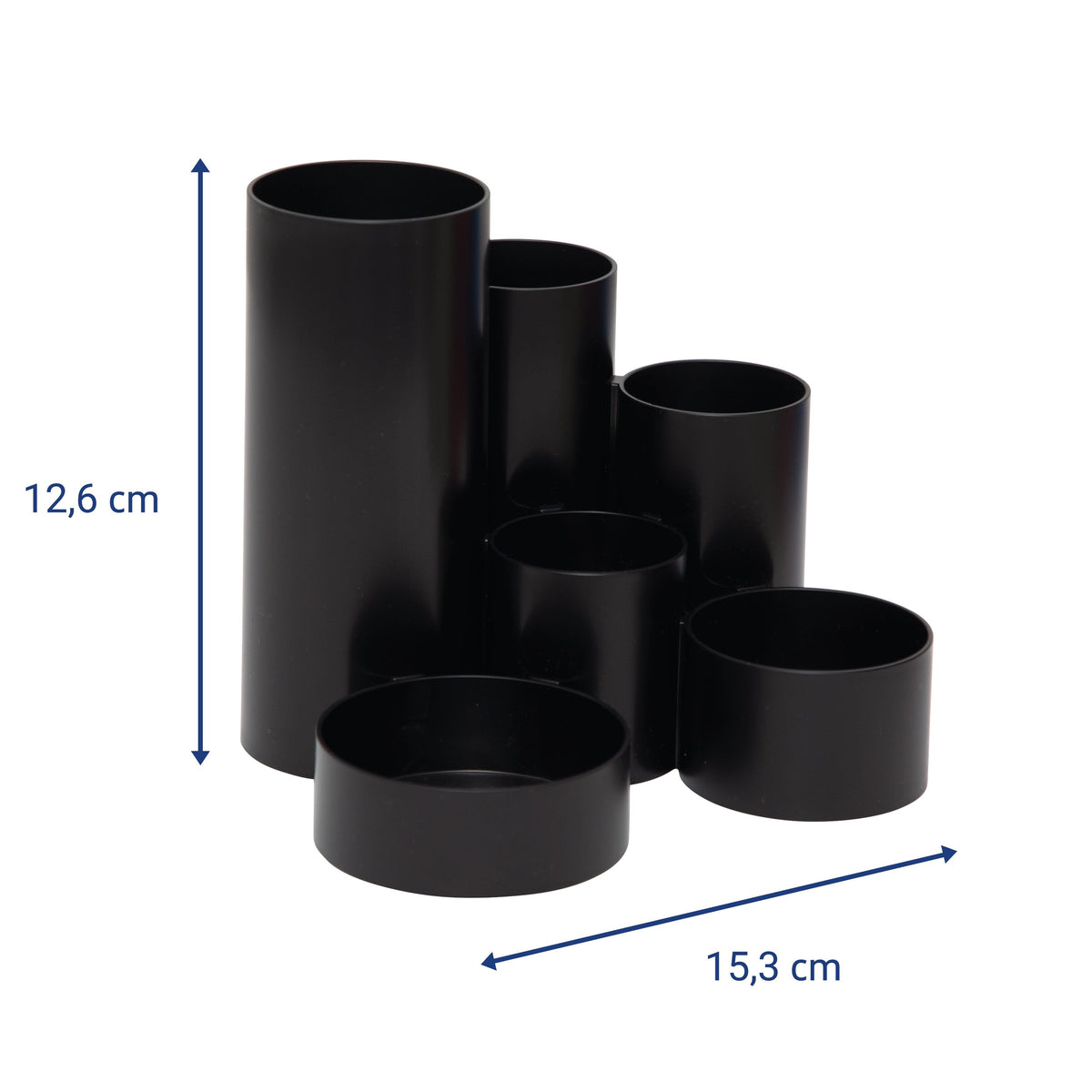EAN 4002390105187 - MAUL 4115690 porta lápices Plástico Negro imagen 2