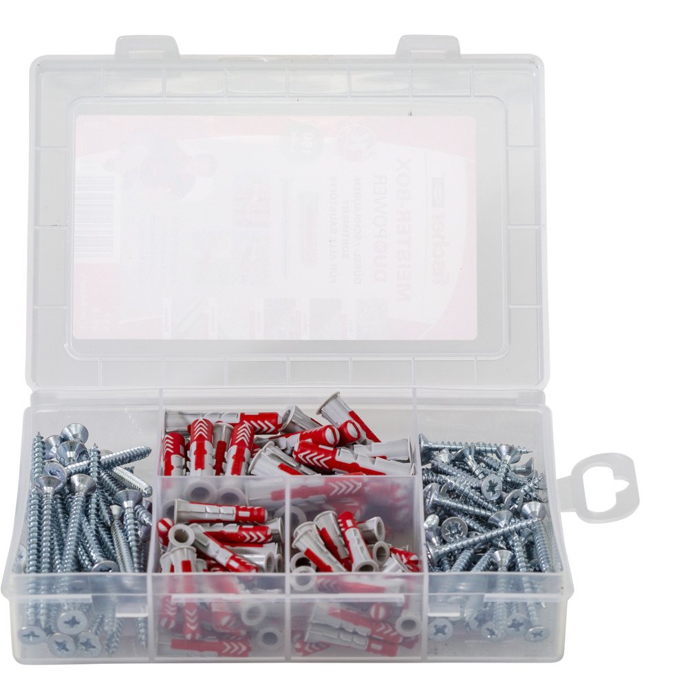 Fischer Caja Maestra Duopower + Tornillo, Taco 535972