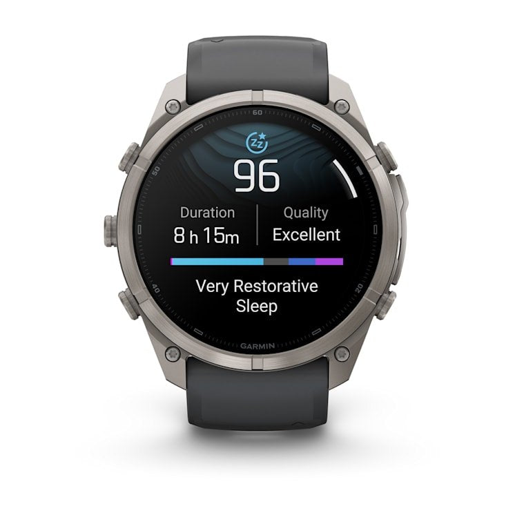 Garmin Fenix 9 Pro Titanio Con Correa De Silicona En Gris Smartwatch 51mm