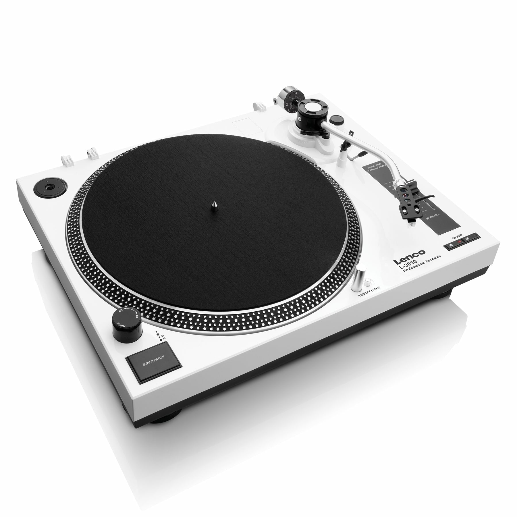 Lenco Tocadiscos  L-3810 White