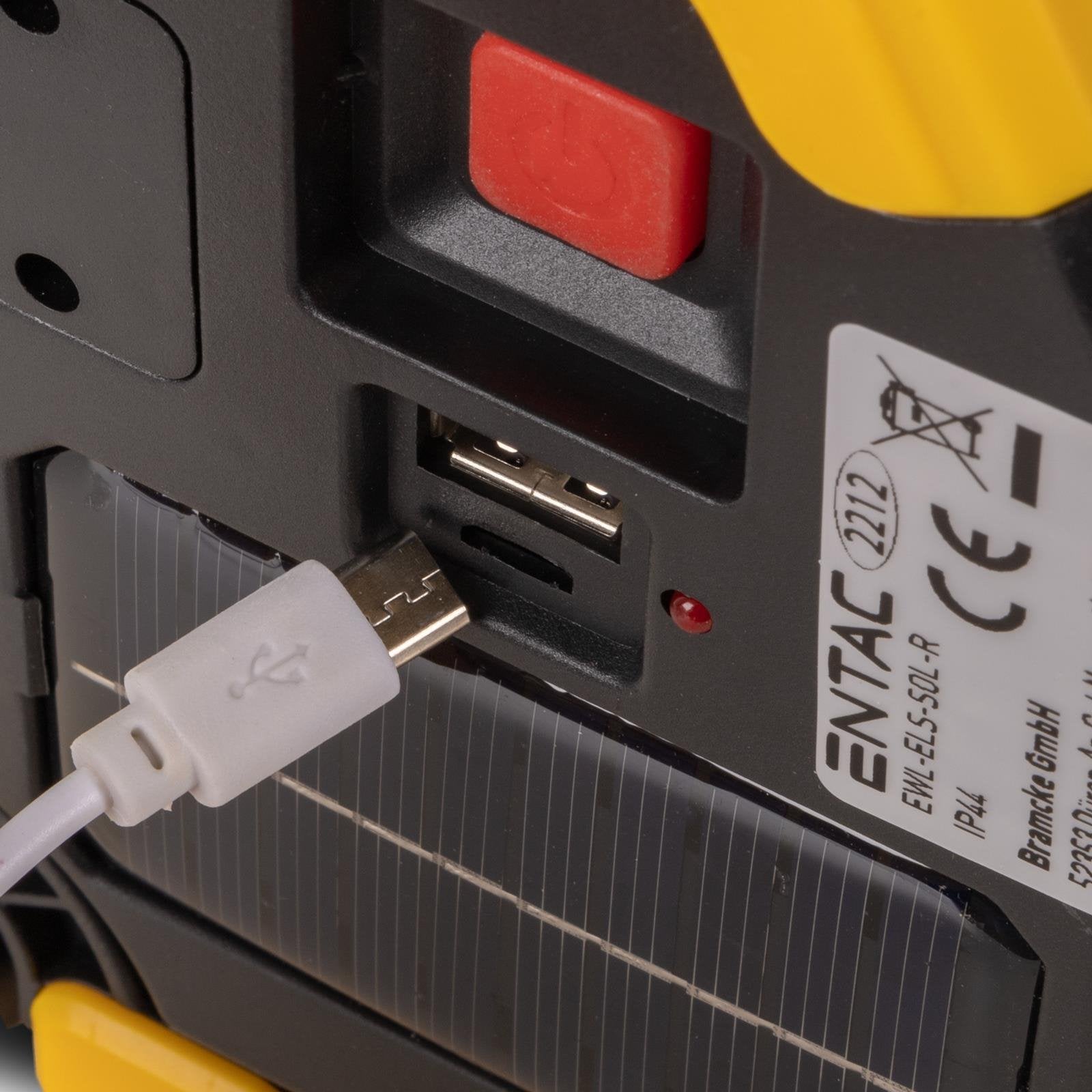 Entac Warnleuchte Solarfunktion