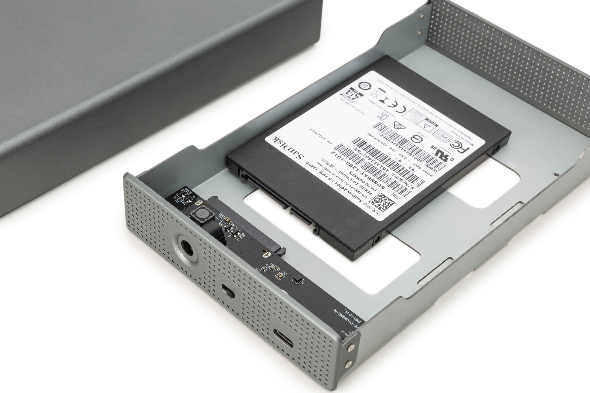 Digitus Usb 3.0 Femplattengehäuse 3,5" Sata 16tb Aluminium