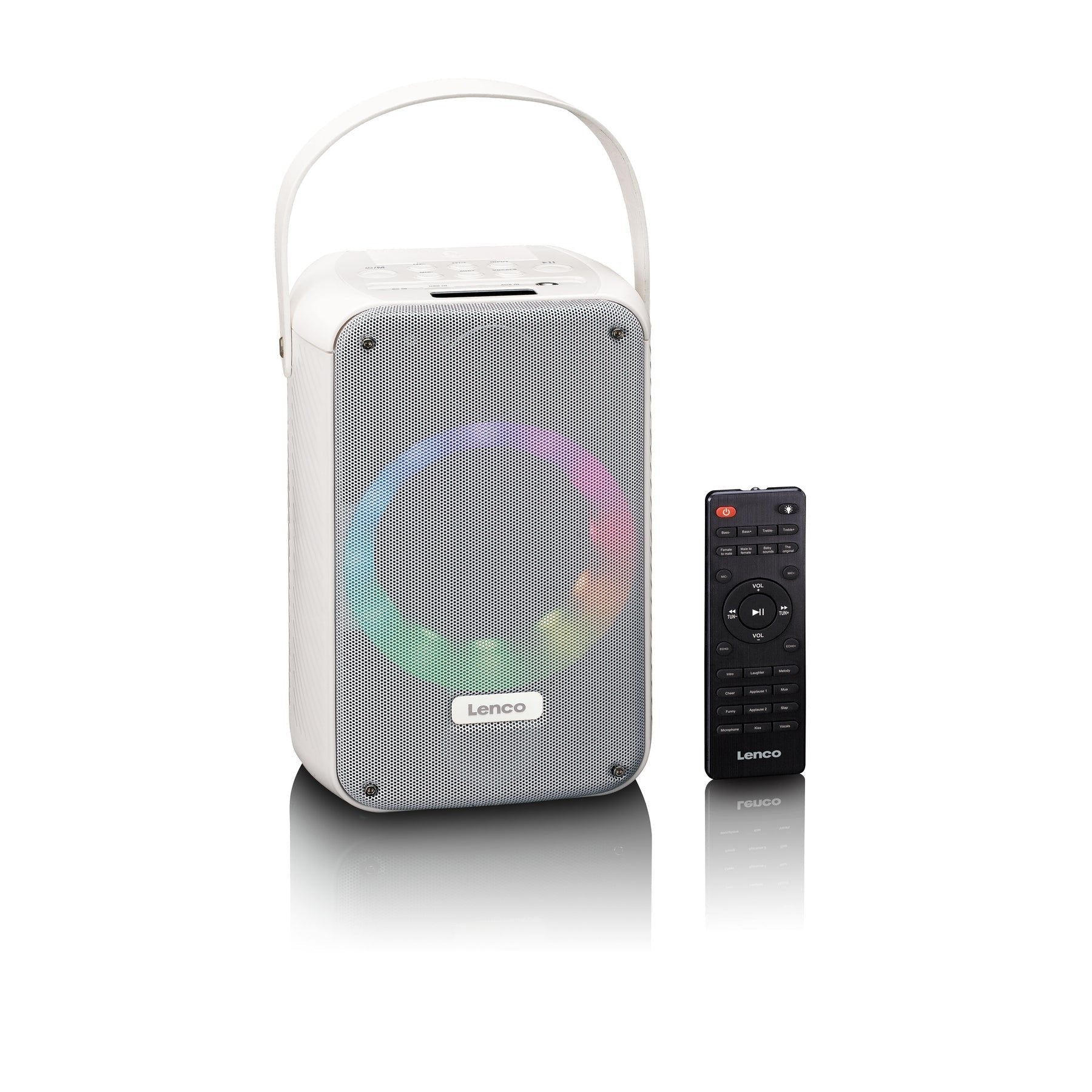 Lenco Btc-060wh Altavoz Blanco Inalámbrico Y Alámbrico 20 W