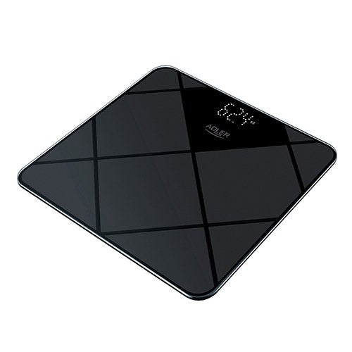Báscula De Baño Adler Ad 8169 Peso Máximo (Capacidad) 180 Kg, Grafito/Negro
