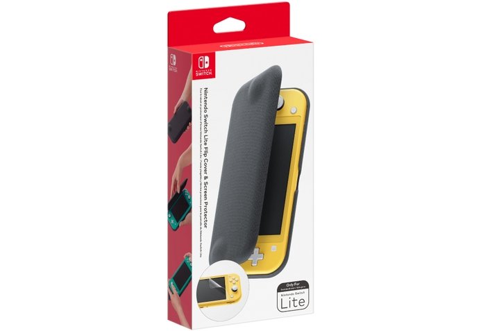 Funda Nintendo Switch Lite Gris Funda Plegable Y Protector De Pantalla. 10002758