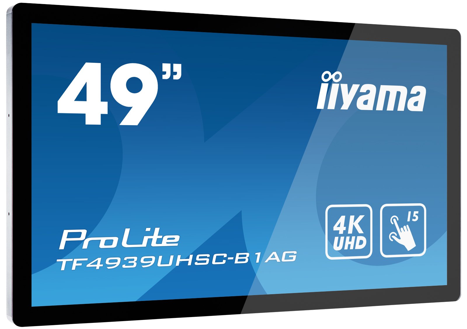 Monitor Iiyama 49 Tf4939uhsc-B1ag Touch  8ms,24/7,Dvi,Hdmi,Vga,Sp,Usb