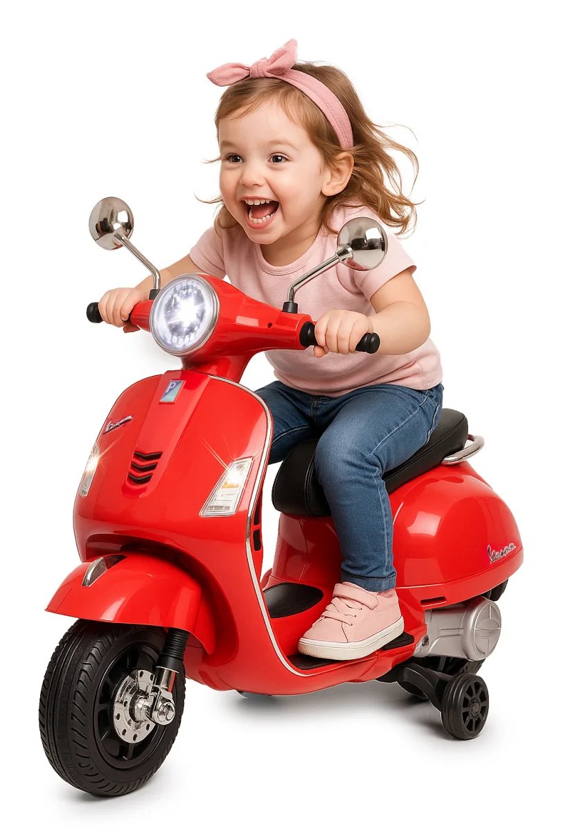 Jamara Ride-On Vespa Gts 125 Rojoli-Power 12.6