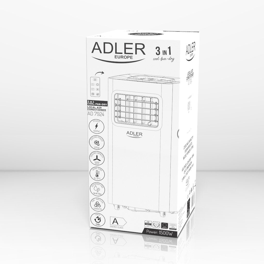 Aire Acondicionado Portátil Adler Ad 7924