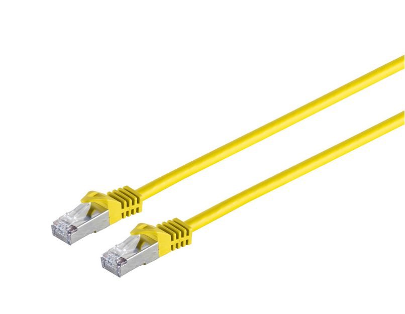 Microconnect 0.25m Cat7 S/Ftp Cable De Red Amarillo 0,25 M S/Ftp [S-Stp]