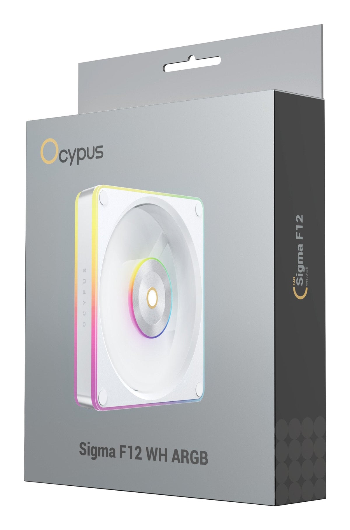 Ventilador Pc  Ocypus Sigma F12 Argb (Blanco, 120 Mm) Sigma-F12-Wh1am00x-Gl