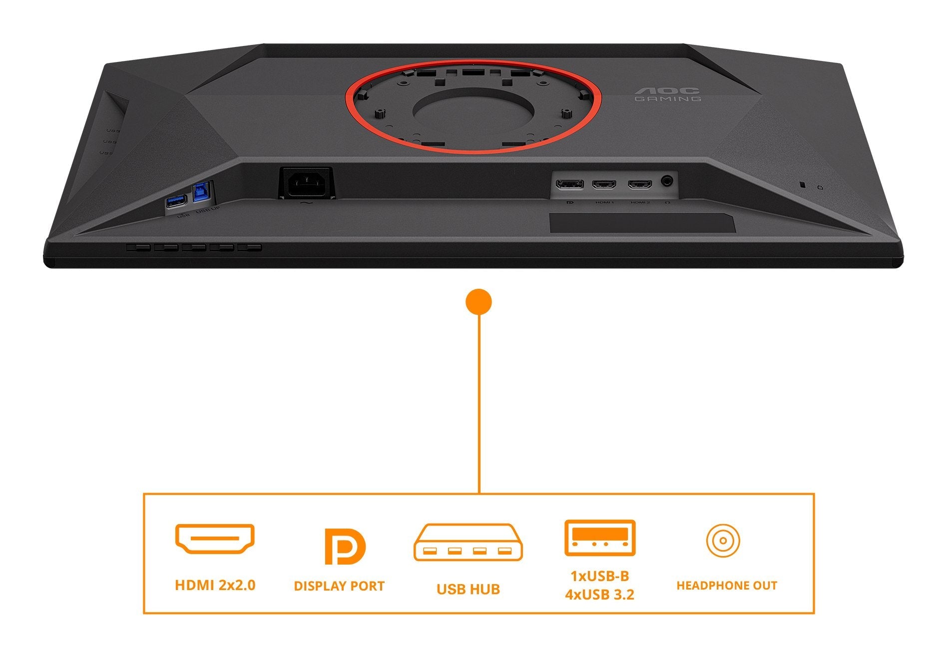 Monitor 25g4kur 24.5 Cala Ips 420hz Hdmix2 Dp Pivot